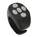 Miniatyrbillede 3 af 8: Bluetooth Fjernbetjening Multifunktionel Ring Design Trådløs Telefon Selfie Lukker til Hjem Sort