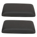 Miniatyrbild 1 av 8: Bilbenkuddar Microfiber Pu-läder Mjukt Bil Center Console Knä Armbågsdyna Kudde Svart