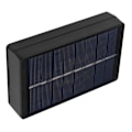 Miniatyrbillede 4 af 8: 1W 4V Bærbar Solcellelader Opladningsboks til AA/AAA Batteri Sort
