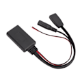 Pikkukuva 2 / 8: 10-nastainen Bluetooth Aux IN -sovitinkaapeli handsfree-mikrofonilla E46 1999-2006 -malleihin