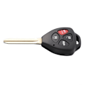 Miniatyrbild 7 av 8: 4-knapps bilfjärrnyckelfodral Skalskydd Passar för Toyota 4-löpare Camry Matrix Venza
