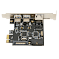 Miniatyrbild 4 av 8: PCIe till USB3.0 expansionskort USB3.0 SATA 15-stifts ström Hög hastighet PCIe till RJ45 expansionskort för nätverksdator
