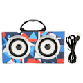 Miniatyrbild 1 av 8: Trådlös Bluetooth-högtalare Multifunktionell Trendig Kortinsättning Stark Bas Bärbar Skrivbords-Bluetooth-högtalare Färg (Exportversion)