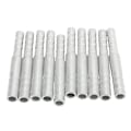 Miniatyrbillede 7 af 8: 50 stk. Aircondition-slangekobling Aluminiumrørkobling Universal til bil Lastbil Engineering Modifikation 9 mm til 11 mm hylse