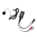 Pikkukuva 3 / 8: Auton Bluetooth AUX langaton adapteri 2 RCA -äänitulolla handsfree-mikrofonilla Kenwoodille