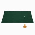 Bærbar golfmatte for hagen, golftreningshjelpemiddel, slagmatte, gressmatte med tee