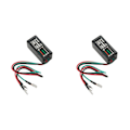 Miniatyrbillede 5 af 8: 12V 240W DOP-3X blinklysrelæ Bærbar kompakt struktur Passer til LED-bilmotorcykel