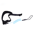 Miniatyrbilde 5 av 8: Stand Up Paddle Board Spiralfotsnor Surfing Leash for Surfboard (blå)