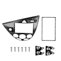 Miniatyrbillede 4 af 8: 2DIN Lyd CD DVD Panel Instrumentbræt Dekoration Plug and Play Udskiftning til Focus 1998‑2006 Sort