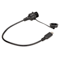 Pikkukuva 6 / 8: Type C - USB3.0 OTG -kaapeli, vedenkestävä vahva PVC, 5 Gbps siirtonopeus, upotettava paneeliin