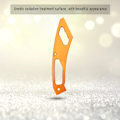 Miniatyrbillede 8 af 8: Bagplade i Aluminiumlegering til RC HPI 1/8 WR8 FLUX Ken Block Gymkhana Orange