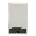 Miniatyrbild 7 av 8: 2,5 tum Hårddiskinneslutning Snabb Överföring 5 Gbps Repskyddande Extern HDD-Fodral Adapter för 2,5 tum SATA Hårddiskar SSD