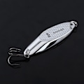 Miniatyrbilde 6 av 6: 47g Sølvmetall Fiske Agner Fiske Agner Gløder I Mørket Fiskeutstyr For Fiske Aktiviteter