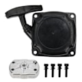 Miniatyrbild 1 av 8: Metal Pull Starter Start med Claw Pawl Cog Passar för 2-takts 47cc 49cc GS-12 Pocket Mini Bike