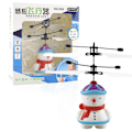 Miniatyrbilde 2 av 6: BEMSYM-Snowman Induksjonsfly USB Oppladbart Snowman Flying Toy Snowman Helikopter