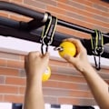 Miniatyrbild 4 av 8: Klättra Pull Up Boll Grepp Halksäkra Handgrepp Styrketränare Tränare för Pull Up Kettlebells Fitness