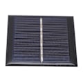 Miniatyrbild 3 av 8: Bärbar 0,6W 3V Polysilicium Solpanel Nivå A Solladdningskortmodul för Solträdgårdsbelysning