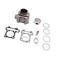 Miniatyrbillede 7 af 8: Motorcylindersæt Metallegering stempelpakningssæt Erstatning for Kymco Agility 150 4-takt