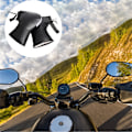 Miniatyrbilde 2 av 8: Vintervarme, vanntette motorsykkelhåndtak-votter med refleksstripe