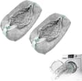 Shoe Laundry Bag Compatible with shing Machine, Laundry Shoe Bag Compatible with sher and Dryer, Reusable Shoe Laundry Bag Grey 2pcs