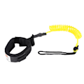 Miniatyrbillede 4 af 8: Stand Up Paddleboard 5mm Spiralformet Benrem / Surfboard Leash (gul)