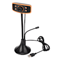 Miniatyrbild 2 av 8: Datorkamera 1080P HD Webbkamera USB Extern Kamera med Mikrofon för Bärbara Datorer Stationära Datorer