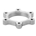 Pikkukuva 6 / 8: Pyörän Vapaarattaan Kierteinen Navan Levyjarrun Rotori 6 Pultti Rotori Adapteri Osa (48mm)