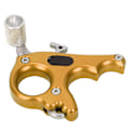 Miniatyrbild 2 av 8: Pilbågsutlösare för bågskytte 3-fingersgrepp Tum Caliper Trigger för sammansatt båge Tillbehör (Guld)