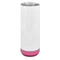 Miniatyrbilde 8 av 8: Bærbar Bluetooth-høyttalerkopp - 20oz Rustfritt Stål Sublimering Musikk Isolerte Flaske (Rød)