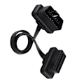 Miniatyrbillede 6 af 8: Bil Auto 16-polet Han til Hun OBD2 Forlængerkabel Diagnostisk Adapter 30 cm/12 tommer Længde