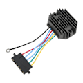 Miniatyrbillede 4 af 8: Spændingsregulator 12V aluminiumslegering MIA881279 Erstatning for John Deere 1070 2243 plæneklippertraktor