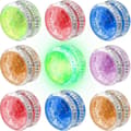 9 st. LED-ljus Yoyo Responsiv Kullager Yoyo Plast Responsiv