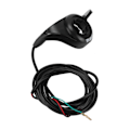 Miniatyrbillede 7 af 8: Tommelfingergashastighedsregulator 24V 36V 48V 60V 72V til elcykler scootere 7/8in styr