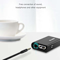 Miniatyrbilde 8 av 8: for PS2 til HD Multimedia Interface Konverter 1080P Plug and Play for PS2 Konverter Adapter for HD TV-er Monitorer Projektorer