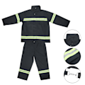 Miniatyrbild 3 av 8: Flamskyddande Kläder Brandsäker Värmebeständig Brandman Skyddande Reflekterande Jacka ByxorL