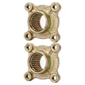 Miniatyrbilde 2 av 8: 2 stk Hjul bakakselnav 28 tann spline 4 pinner for 50CC 110CC 150CC firehjuling ATV Go Kart