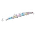 Miniatyrbilde 3 av 8: Antikorrosjons Minnow Lure 3D Øyne Fiske Hard Bait Fiskeutstyr med 3 Skarpe Barder Nr. 3