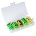 Miniatyrbilde 2 av 8: 5 stk/boks Simulerings-tåke agn Fiske Lures Crank Bait Hook Tackle Agn For Utendørs Fiske