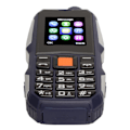 Miniatyrbillede 4 af 8: 2800mAh Lang Standby Seniormobiltelefon 1,8 tommer skærm Dual SIM Dual Standby Støjfri Telefon til Ældre med Lommelygte MP3 Musik Blå