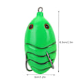 Miniatyrbillede 7 af 8: Kunstig Livagtig Fiskeri Lokkemad Silikon Frø Form Bløde Agner Tackle Tilbehør (grøn)