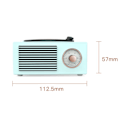 Pikkukuva 7 / 8: Bluetooth-kaiutin Retro Bluetooth-levysoitin Langaton Musiikki Mini-kaiutin