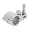 Miniatyrbilde 8 av 8: 4 stk 22 mm toppkjevle-slide 316 rustfritt stål justerbar topphengselskinne for 22 mm rørklemme båtyacht