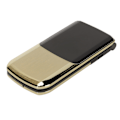 Miniatyrbillede 6 af 8: Clamshell Senior Telefon 2G Stor Skærm Lang Standby Flip Telefon Dual SIM Ældre Mobiltelefon med 3800mAh Batteri Guld