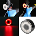 Miniatyrbilde 6 av 8: USB-oppladbart sykkellys LED baklys sykkel baklys advarselslampe kompakt design