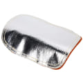 Miniatyrbillede 6 af 8: Varmeskjold Split Kødkvægslæder Aluminiseret Bagside Svejsning Håndpude