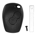 Miniatyrbild 1 av 8: 433 MHz bil 2 knappar Fjärrnyckel Keyless Entry Fob Sensitive Unlock Dörrbyte för Twingo 2014