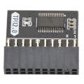 Miniatyrbillede 6 af 8: TPM 2.0 Krypteringssikkerhedsmodul 20Pin 2 10P Standalone Crypto Processor TPM 2.0 Modul til Win11 til Gigabyte til ASUS
