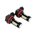 Miniatyrbilde 3 av 8: 2x H11/H8 42 SMD LED Hvit 2835 Canbus Feilfri Frontlys Tåkelys Pære
