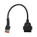 Miniatyrbild 6 av 8: 6Pin OBD2 diagnostisk kabeladapter Professionell felsökning för motorcykel Plug and Play