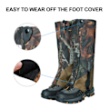 Miniatyrbilde 8 av 8: Vanntett Beindekke Snow Legging Gaiters for Camping, Hiking og Klatring